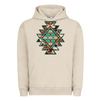 Pigment French Oak cowhide leopard gemstone aztec Urban Hoodie - JahusDesignShop