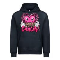 Navy hey cancer with middle fingers Urban Hoodie - AdoDesignShop