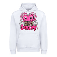 White hey cancer with middle fingers Urban Hoodie - AdoDesignShop