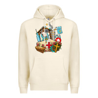 Tofu nurse  cross and jesus Premium Hoodie - AdoDesignShop