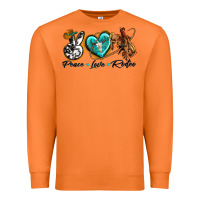 Carrot peace love rodeo Premium Sweatshirt - texasbilliewilder