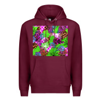 Burgundy halloween Premium Hoodie - AdoDesignShop