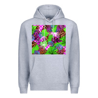 Heather Grey halloween Premium Hoodie - AdoDesignShop