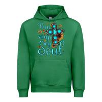 Emerald then sings my soul cross Urban Hoodie - JahusDesignShop