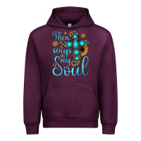 Mauve Wine then sings my soul cross Urban Hoodie - JahusDesignShop