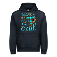 Navy then sings my soul cross Urban Hoodie - JahusDesignShop