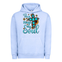 Pigment Grape Ice then sings my soul cross Urban Hoodie - JahusDesignShop