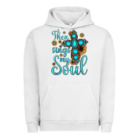 Pigment Lunar Rock then sings my soul cross Urban Hoodie - JahusDesignShop