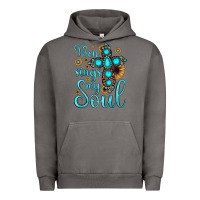 Pigment Tornado then sings my soul cross Urban Hoodie - JahusDesignShop