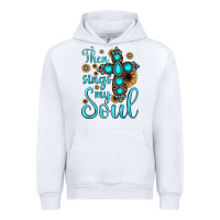White then sings my soul cross Urban Hoodie - JahusDesignShop