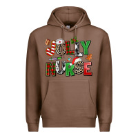 Chestnut jolly nurse Premium Hoodie - AdoDesignShop