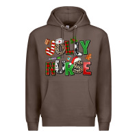 Coffee jolly nurse Premium Hoodie - AdoDesignShop