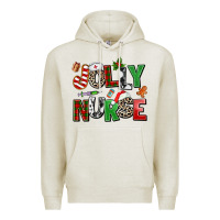 Oatmeal Heather jolly nurse Premium Hoodie - AdoDesignShop