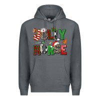 Rock jolly nurse Premium Hoodie - AdoDesignShop