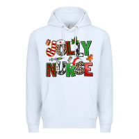 White jolly nurse Premium Hoodie - AdoDesignShop