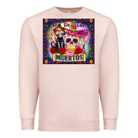 Pale Pink dia de los muertos Premium Sweatshirt - Zillion Design Studio