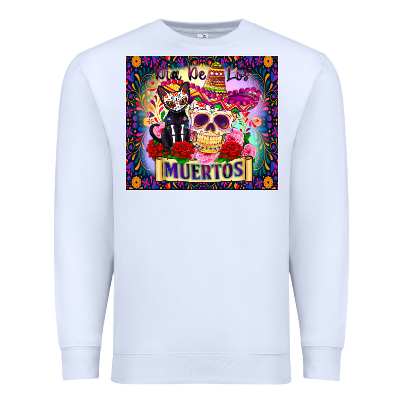 Dia De Los Muertos Premium Sweatshirt by Zillion Design Studio | Teevron