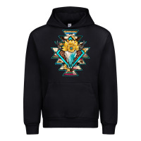 Black cowhide leopard bull skull aztec Urban Hoodie - JahusDesignShop