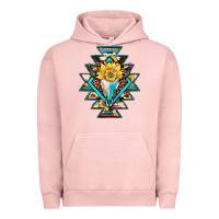 Pigment Salmon cowhide leopard bull skull aztec Urban Hoodie - JahusDesignShop