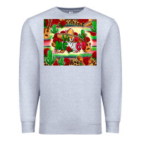 Heather Grey viva mexico Premium Sweatshirt - Zillion Design Studio