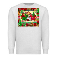 Oatmeal Heather viva mexico Premium Sweatshirt - Zillion Design Studio