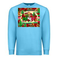 Ocean Blue viva mexico Premium Sweatshirt - Zillion Design Studio