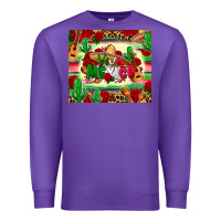 Purple viva mexico Premium Sweatshirt - Zillion Design Studio