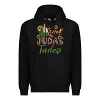 Black san judas tadeo sunflower Premium Hoodie - JahusDesignShop