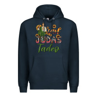 Navy san judas tadeo sunflower Premium Hoodie - JahusDesignShop