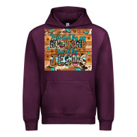 Mauve Wine protected husband saved by jesus Urban Hoodie - JahusDesignShop