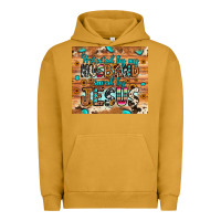 Pigment Peanut Butter protected husband saved by jesus Urban Hoodie - JahusDesignShop