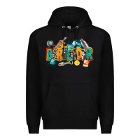 Black bartender Premium Hoodie - AdoDesignShop