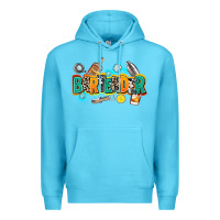 Ocean Blue bartender Premium Hoodie - AdoDesignShop