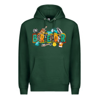 Sports Green bartender Premium Hoodie - AdoDesignShop