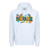 White bartender Premium Hoodie - AdoDesignShop