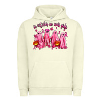 Pigment Pistachio in october we wear pink ghosts Urban Hoodie - AdoDesignShop