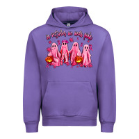 Tulip in october we wear pink ghosts Urban Hoodie - AdoDesignShop