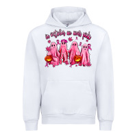 White in october we wear pink ghosts Urban Hoodie - AdoDesignShop