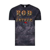 Cloud Black rod father Vintage Tee - Artiststas