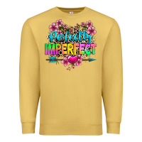 Antique Gold perfectly imperfect Premium Sweatshirt - texasbilliewilder
