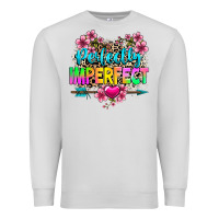 Dove Grey perfectly imperfect Premium Sweatshirt - texasbilliewilder