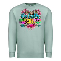 Seafoam perfectly imperfect Premium Sweatshirt - texasbilliewilder