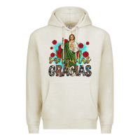 Oatmeal Heather san judas gracias Premium Hoodie - JahusDesignShop