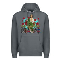 Rock san judas gracias Premium Hoodie - JahusDesignShop