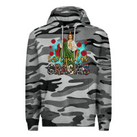 Slate Camo san judas gracias Premium Hoodie - JahusDesignShop