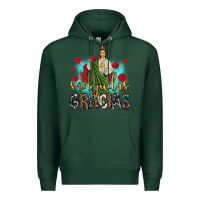 Sports Green san judas gracias Premium Hoodie - JahusDesignShop