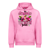 Fuchsia Pink in october we wear pink teachers Urban Hoodie - AdoDesignShop