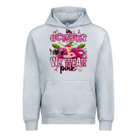 Heather Grey in october we wear pink teachers Urban Hoodie - AdoDesignShop
