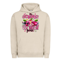 Pigment French Oak in october we wear pink teachers Urban Hoodie - AdoDesignShop