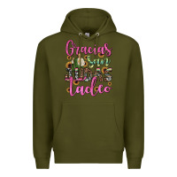 Army Green gracias san judas tadeo Premium Hoodie - JahusDesignShop